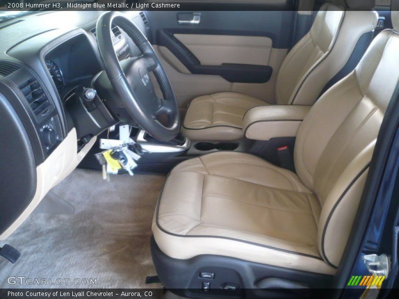  2008 H3  Light Cashmere Interior