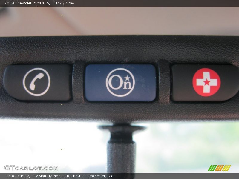 Black / Gray 2009 Chevrolet Impala LS