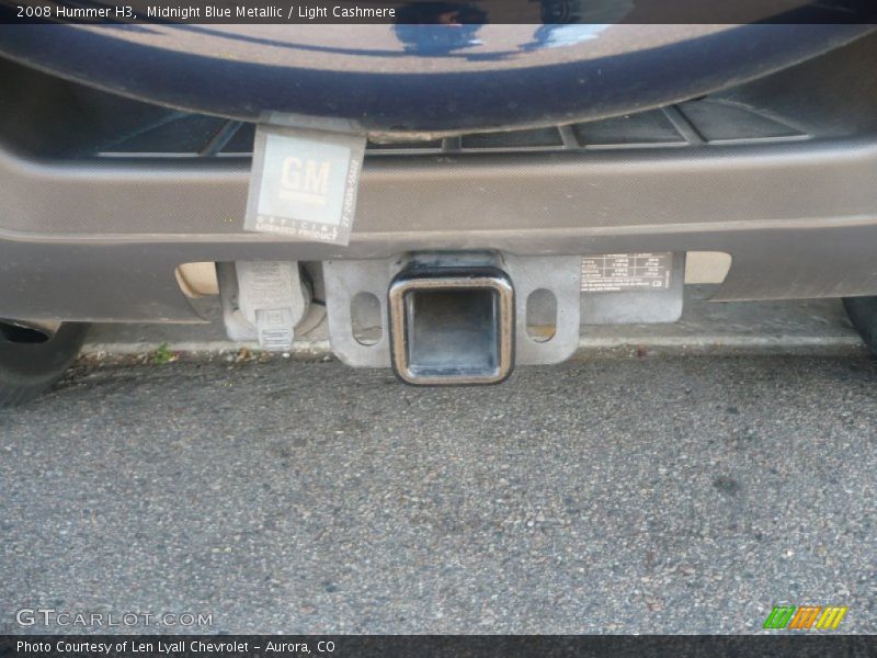 Midnight Blue Metallic / Light Cashmere 2008 Hummer H3