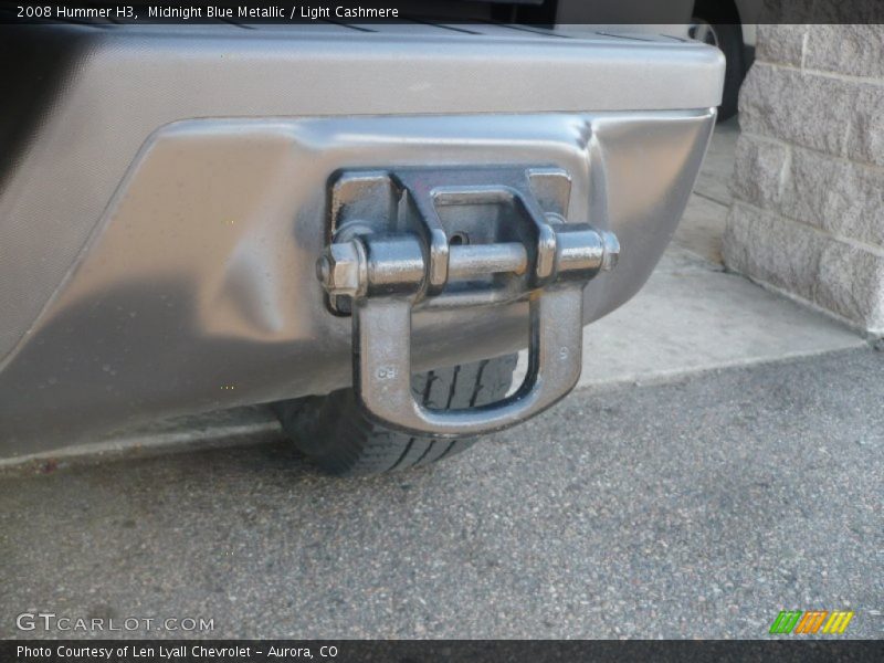 Midnight Blue Metallic / Light Cashmere 2008 Hummer H3