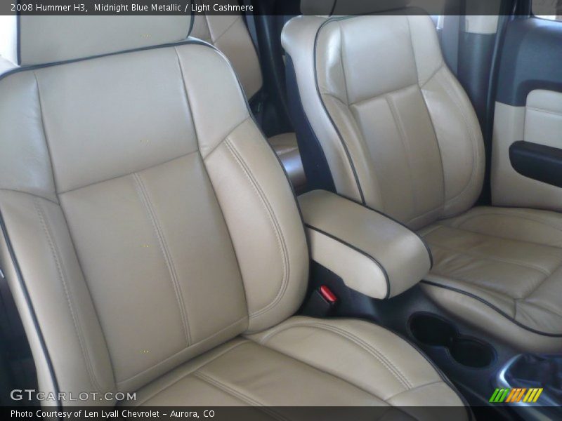 Midnight Blue Metallic / Light Cashmere 2008 Hummer H3