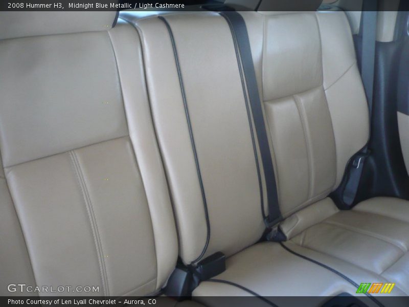 Midnight Blue Metallic / Light Cashmere 2008 Hummer H3