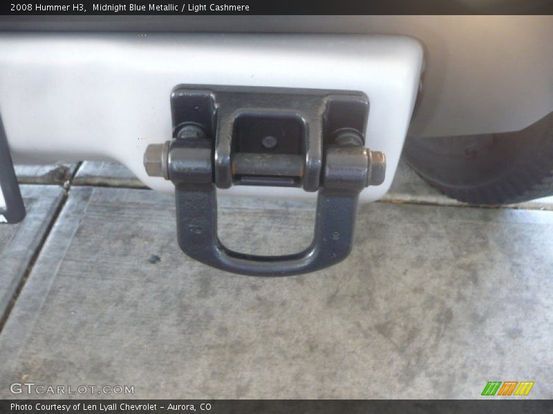 Midnight Blue Metallic / Light Cashmere 2008 Hummer H3