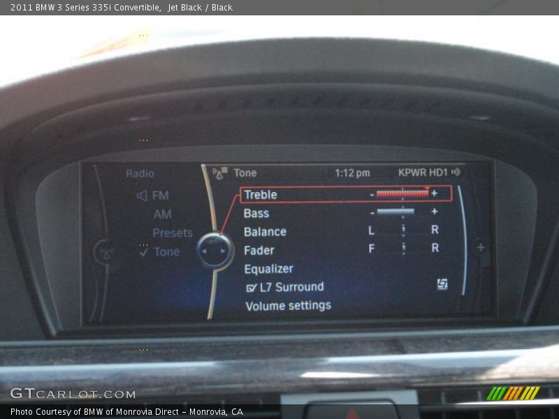 Jet Black / Black 2011 BMW 3 Series 335i Convertible