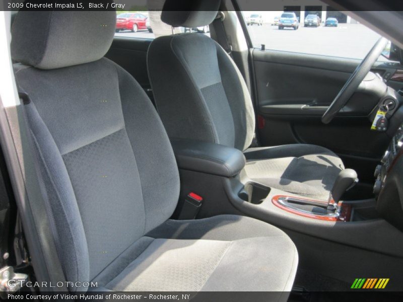 Black / Gray 2009 Chevrolet Impala LS