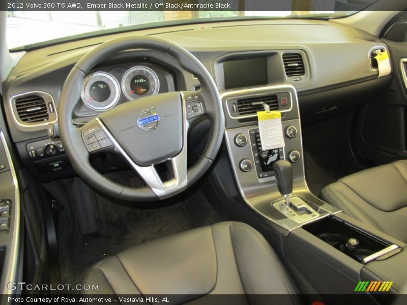 Dashboard of 2012 S60 T6 AWD
