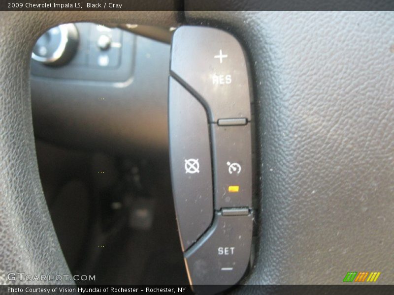Black / Gray 2009 Chevrolet Impala LS