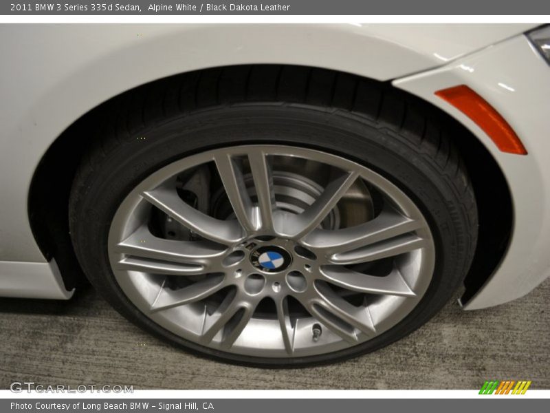 Alpine White / Black Dakota Leather 2011 BMW 3 Series 335d Sedan