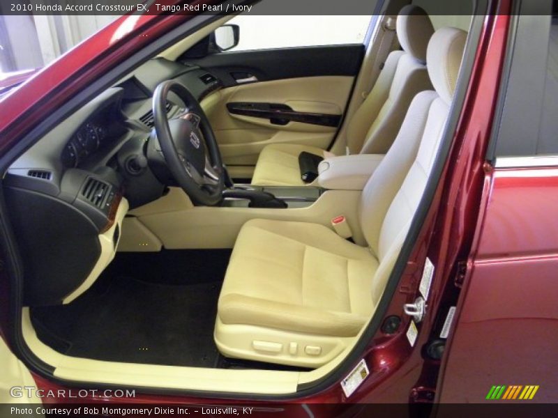 Tango Red Pearl / Ivory 2010 Honda Accord Crosstour EX