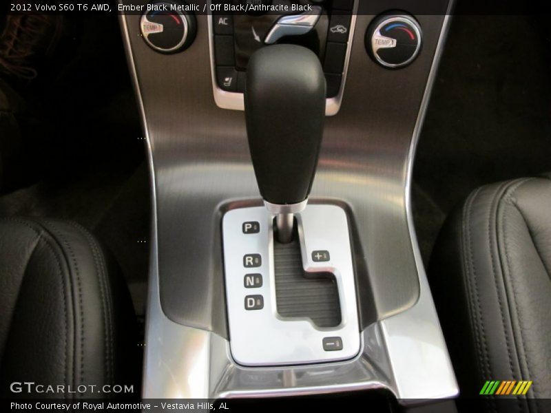  2012 S60 T6 AWD 6 Speed Geartronic Automatic Shifter