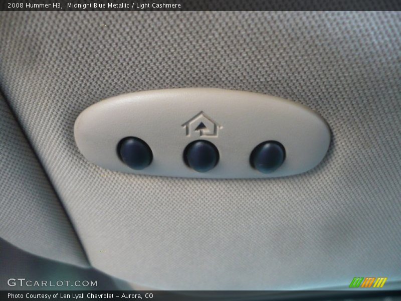 Midnight Blue Metallic / Light Cashmere 2008 Hummer H3