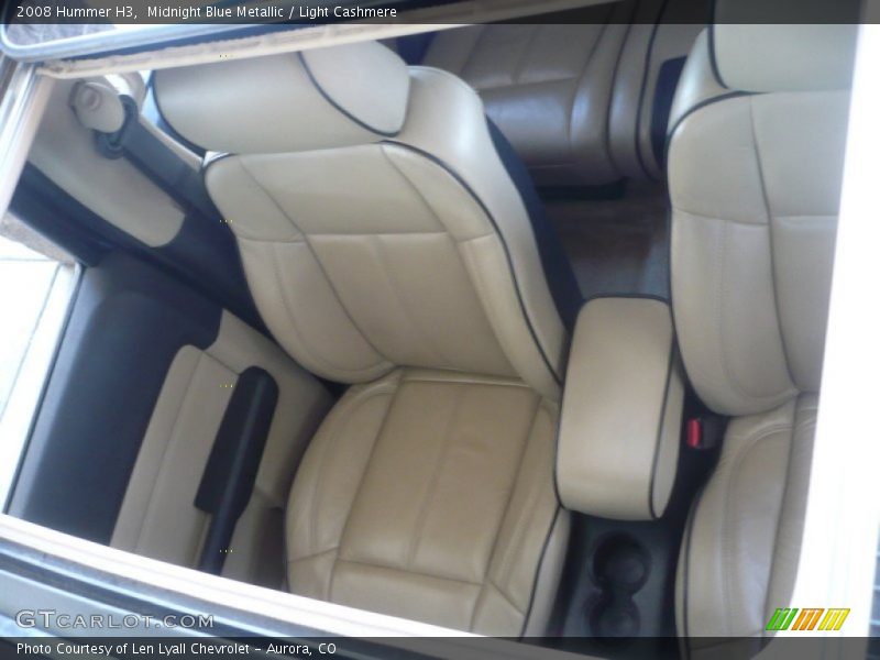 Midnight Blue Metallic / Light Cashmere 2008 Hummer H3