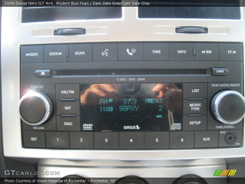 Modern Blue Pearl / Dark Slate Gray/Light Slate Gray 2008 Dodge Nitro SLT 4x4