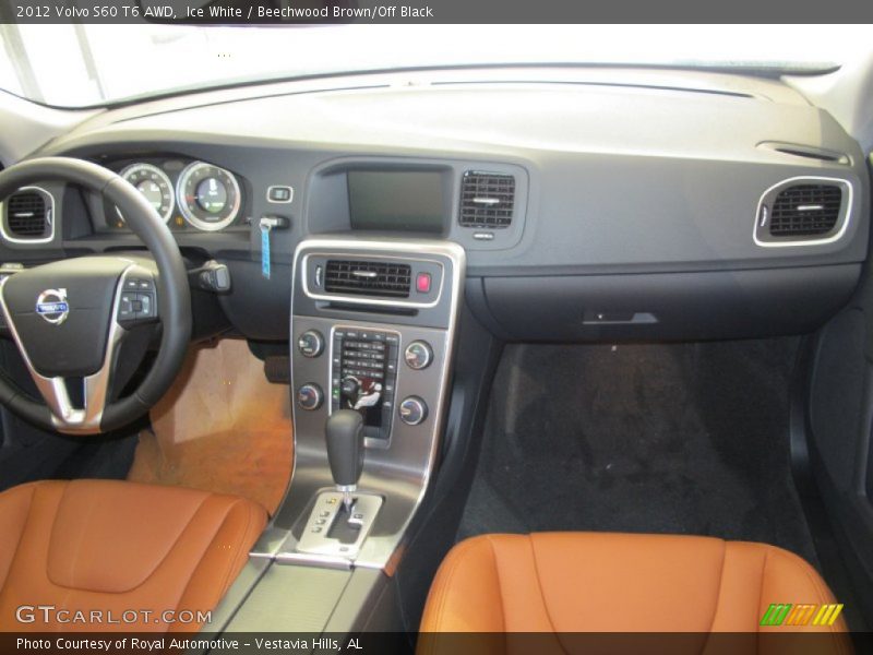 Dashboard of 2012 S60 T6 AWD