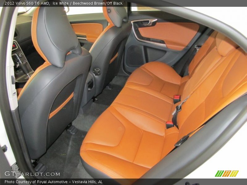  2012 S60 T6 AWD Beechwood Brown/Off Black Interior