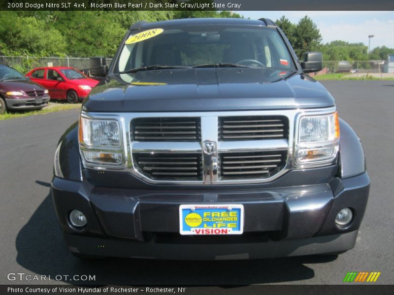 Modern Blue Pearl / Dark Slate Gray/Light Slate Gray 2008 Dodge Nitro SLT 4x4