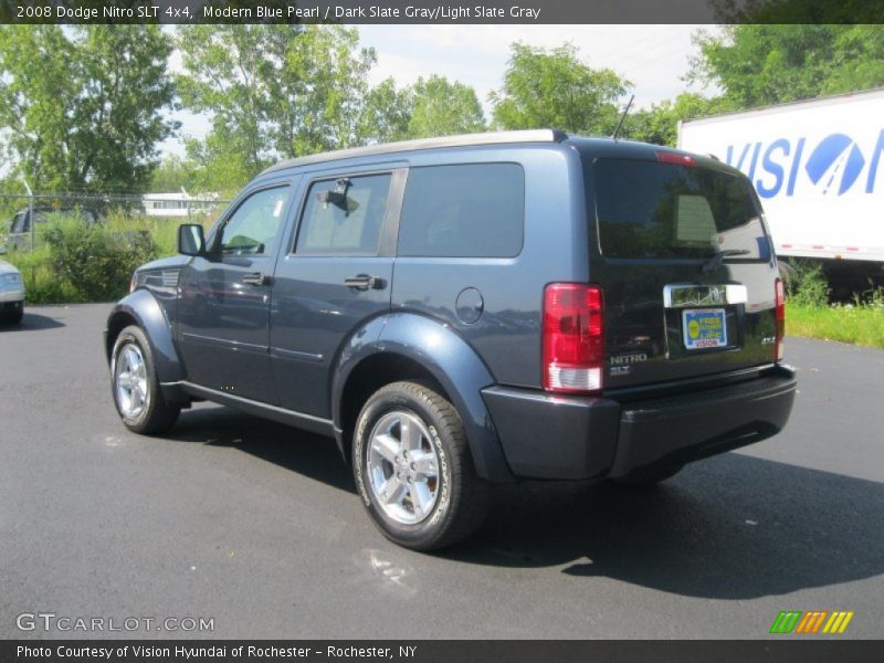 Modern Blue Pearl / Dark Slate Gray/Light Slate Gray 2008 Dodge Nitro SLT 4x4