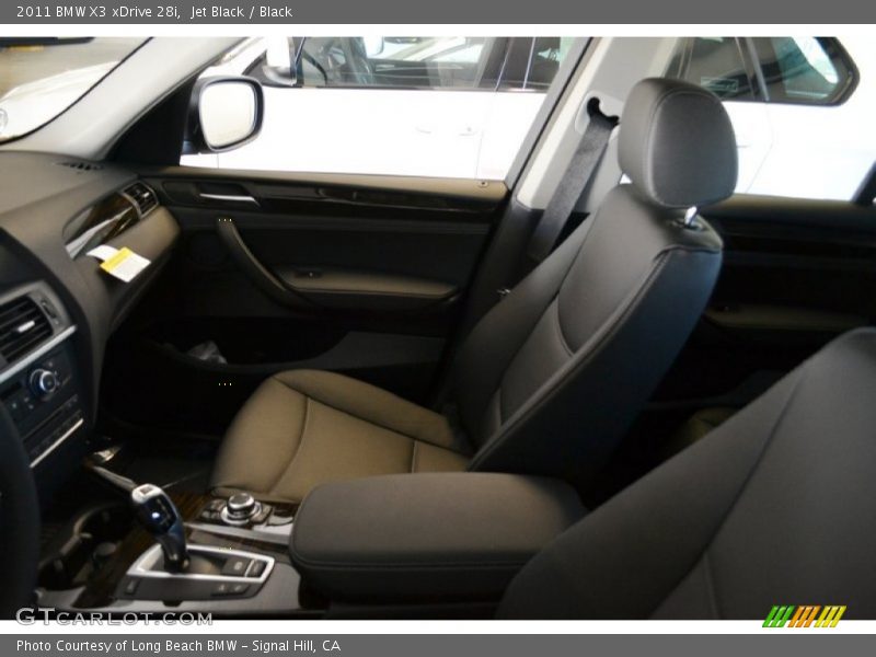 Jet Black / Black 2011 BMW X3 xDrive 28i