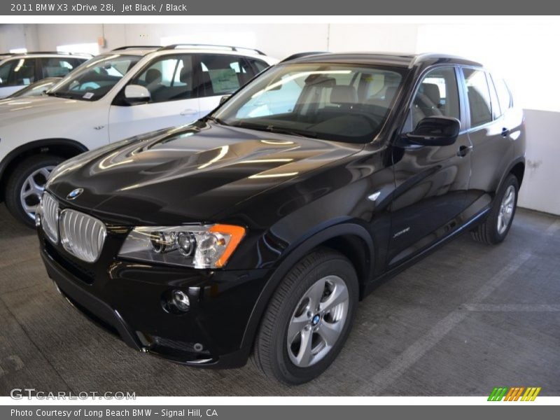 Jet Black / Black 2011 BMW X3 xDrive 28i