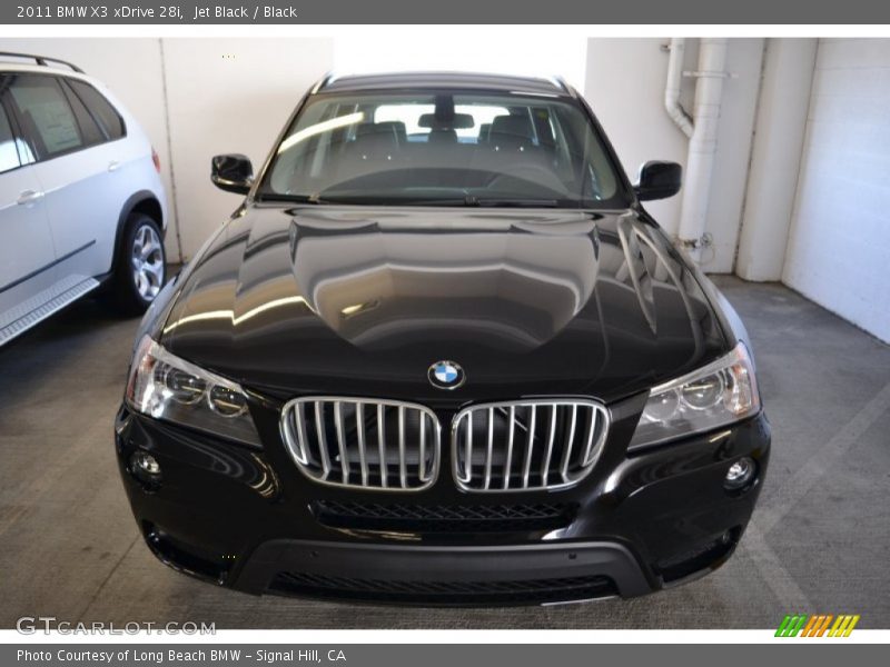 Jet Black / Black 2011 BMW X3 xDrive 28i