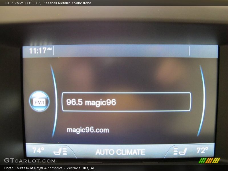 Seashell Metallic / Sandstone 2012 Volvo XC60 3.2