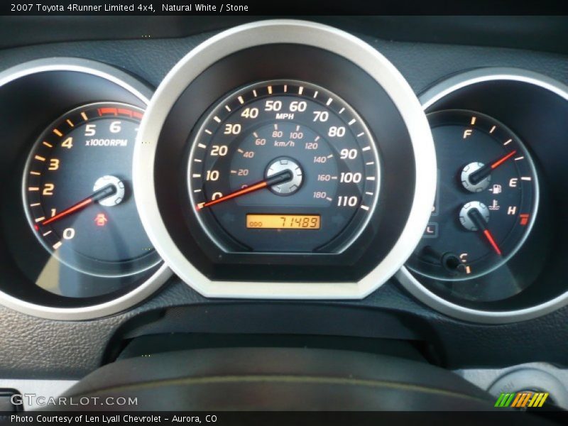 Natural White / Stone 2007 Toyota 4Runner Limited 4x4