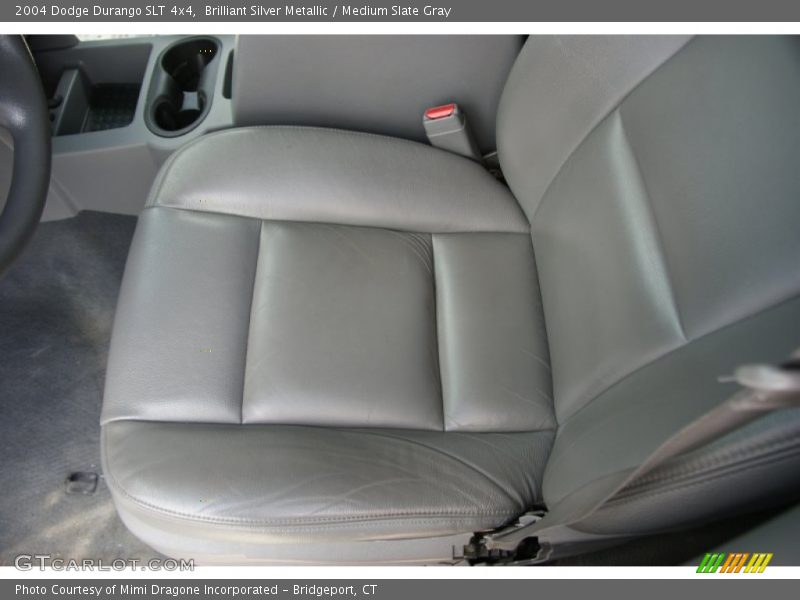 Brilliant Silver Metallic / Medium Slate Gray 2004 Dodge Durango SLT 4x4