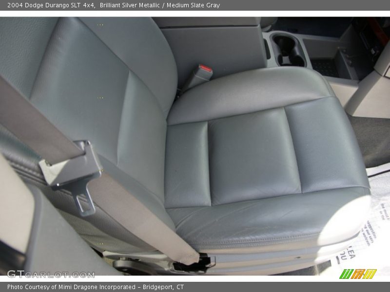Brilliant Silver Metallic / Medium Slate Gray 2004 Dodge Durango SLT 4x4