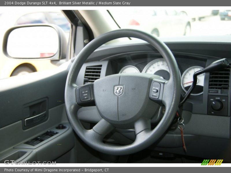 Brilliant Silver Metallic / Medium Slate Gray 2004 Dodge Durango SLT 4x4