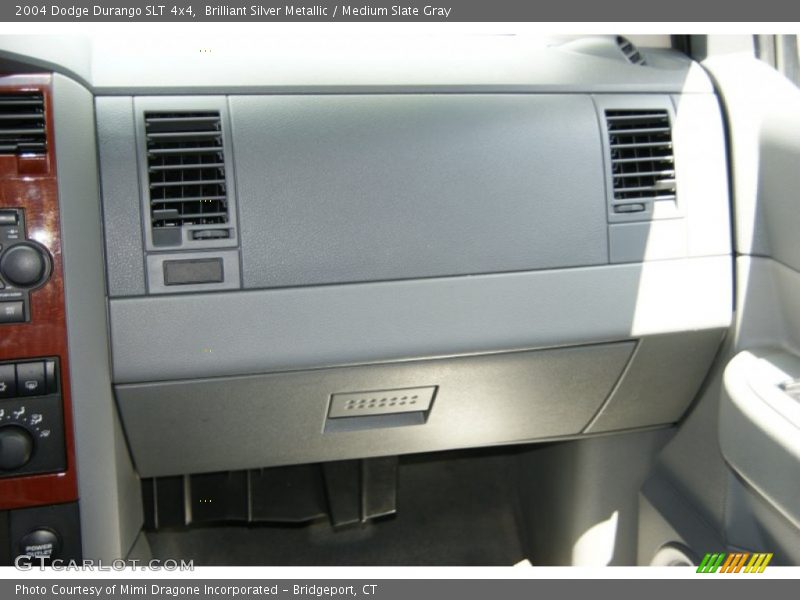 Brilliant Silver Metallic / Medium Slate Gray 2004 Dodge Durango SLT 4x4