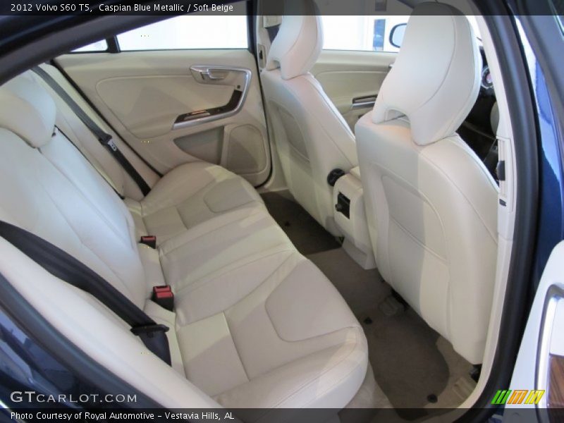 Caspian Blue Metallic / Soft Beige 2012 Volvo S60 T5