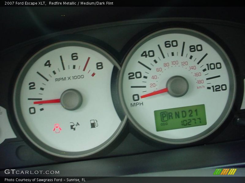 Redfire Metallic / Medium/Dark Flint 2007 Ford Escape XLT