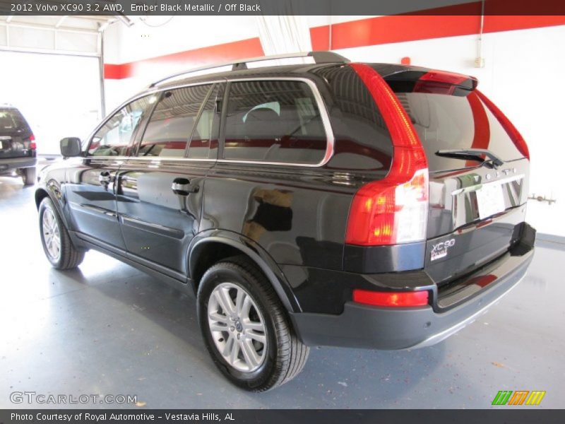 Ember Black Metallic / Off Black 2012 Volvo XC90 3.2 AWD