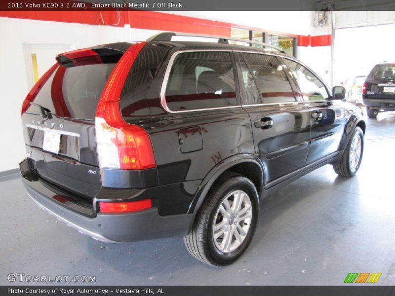 Ember Black Metallic / Off Black 2012 Volvo XC90 3.2 AWD