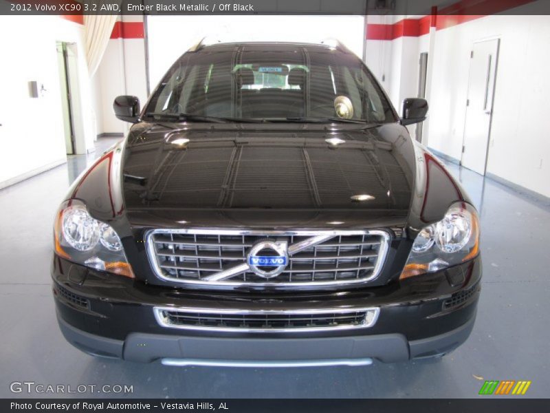 Ember Black Metallic / Off Black 2012 Volvo XC90 3.2 AWD