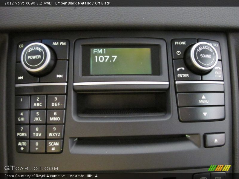 Audio System of 2012 XC90 3.2 AWD