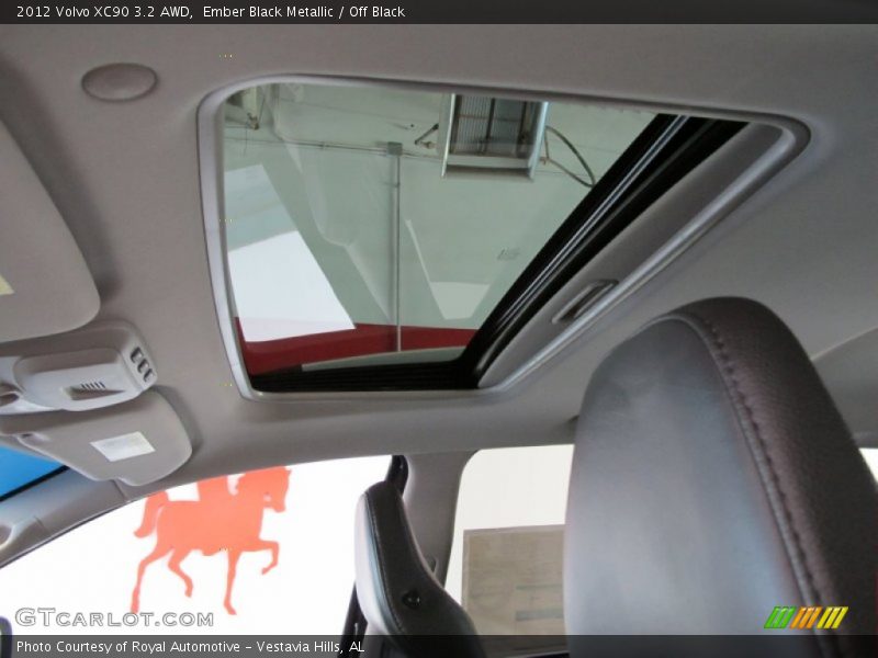 Ember Black Metallic / Off Black 2012 Volvo XC90 3.2 AWD
