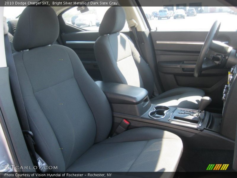 Bright Silver Metallic / Dark Slate Gray 2010 Dodge Charger SXT