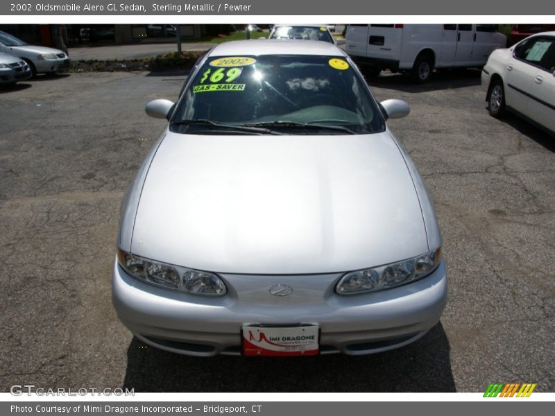Sterling Metallic / Pewter 2002 Oldsmobile Alero GL Sedan