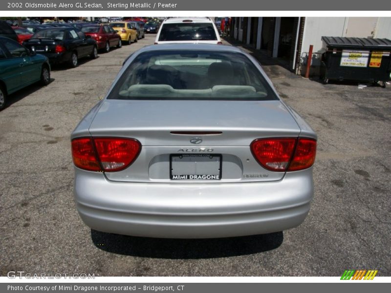 Sterling Metallic / Pewter 2002 Oldsmobile Alero GL Sedan