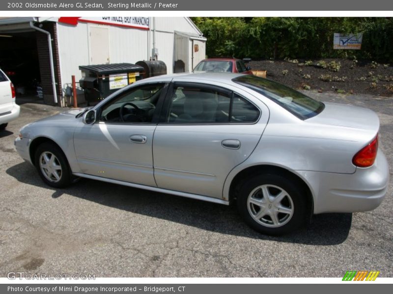 Sterling Metallic / Pewter 2002 Oldsmobile Alero GL Sedan