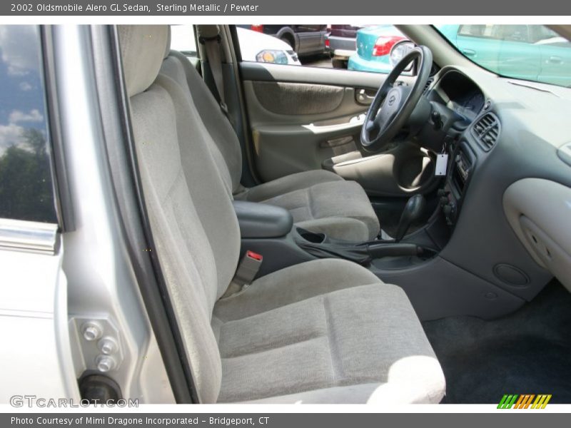 Sterling Metallic / Pewter 2002 Oldsmobile Alero GL Sedan