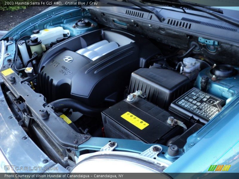  2003 Santa Fe GLS 4WD Engine - 2.7 Liter DOHC 24-Valve V6
