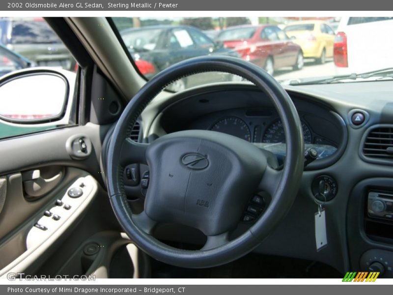 Sterling Metallic / Pewter 2002 Oldsmobile Alero GL Sedan
