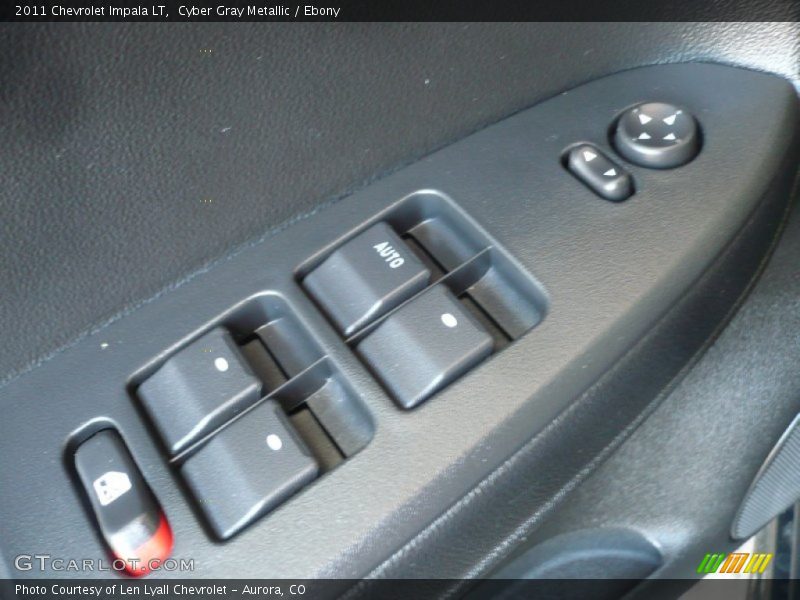 Cyber Gray Metallic / Ebony 2011 Chevrolet Impala LT