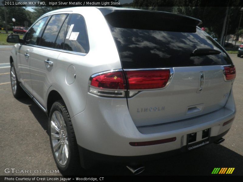 Ingot Silver Metallic / Medium Light Stone 2011 Lincoln MKX FWD