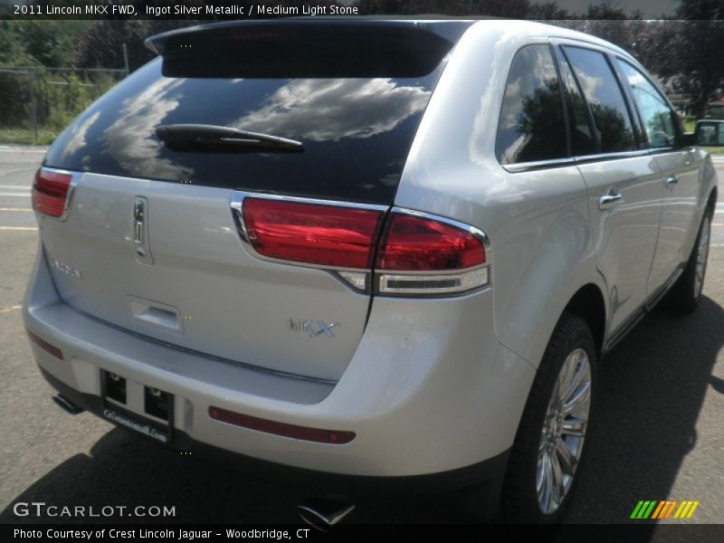 Ingot Silver Metallic / Medium Light Stone 2011 Lincoln MKX FWD