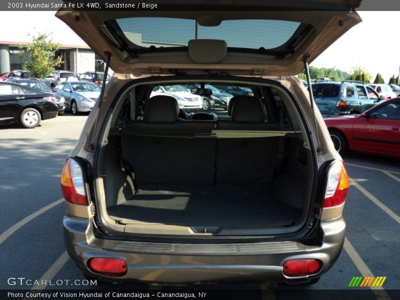 Sandstone / Beige 2003 Hyundai Santa Fe LX 4WD