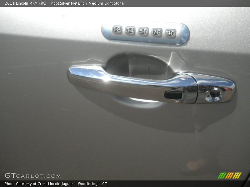 Ingot Silver Metallic / Medium Light Stone 2011 Lincoln MKX FWD