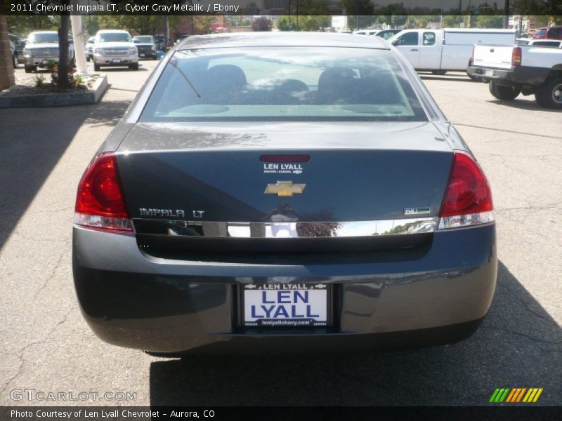 Cyber Gray Metallic / Ebony 2011 Chevrolet Impala LT